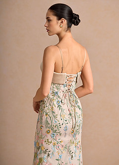 Vestido Rubor Rosa Múltiple Maxi Beabea image6