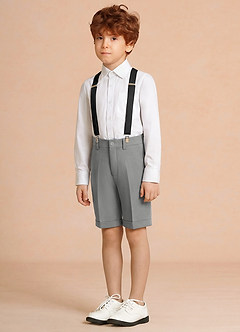 front Oliver Szary Komplet 3-częściowych spodenek chłopięcych