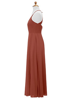 Azazie Davis Junior Auburn A-Line Chiffon Dress image9