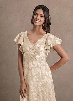 Taleen Cream Maxi Dress image2