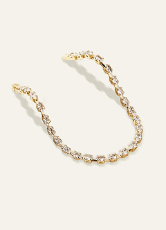 front Mini pulsera de tenis de cristal marquesa