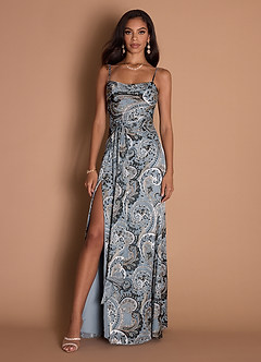 Kleid Parker Blue Paisley image3