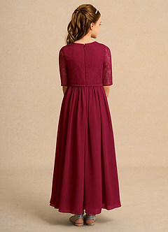 Azazie Pippin Girl Flower Girl Klänningar Klä A-Line i Spets image2