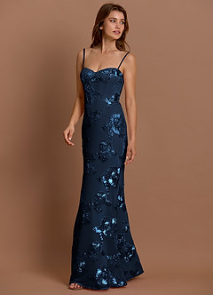 Anika Navy Maxi Dress image5