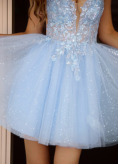 Incanto Blau Minikleid image8