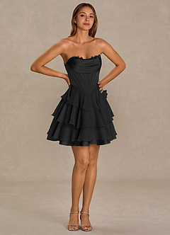 Brinley Black Mini Dress image3