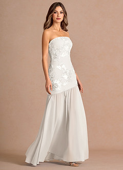 Vestido Nube Blanca Maxi Nerissa image6