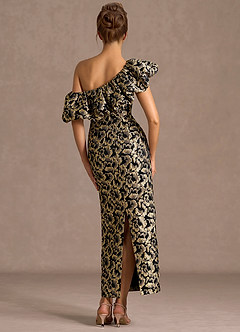 Ismerelle Gilded Navy Maxi Dress image2