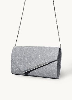 front Micronized Glitter Envelope Bag