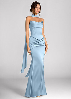 Kleid Calista Himmelblau image4