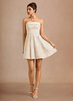 Clementine Cream Mini Dress image3