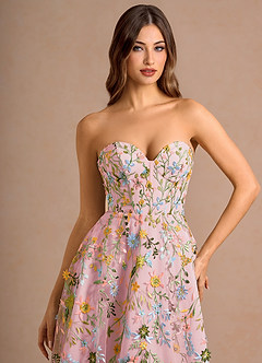 Vestido Rosa Caramelo Midi Xylisse image5