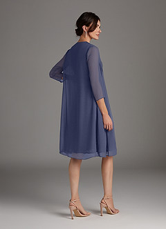 Azazie Beth Mother of the Bride Dresses Stormy A-Line Scoop Sequins Chiffon Dress image5