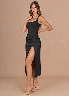 Keturah Black Midi Dress image4