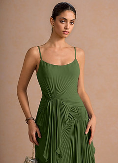 Bashira Olive Maxi Dress image7