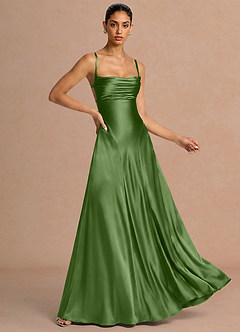 Muirgen Herb Green Maxi Dress image5
