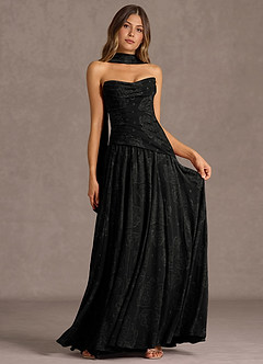 Gabriela Black Maxi Dress image4
