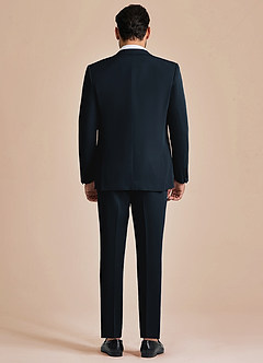 front James Marineblau Anzug