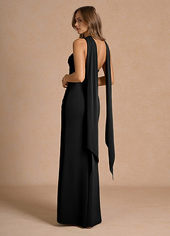 Maxi jurk Thalassa Zwart image2