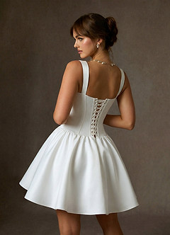 Azazie Arwen 웨딩드레스 미니 드레스 image2