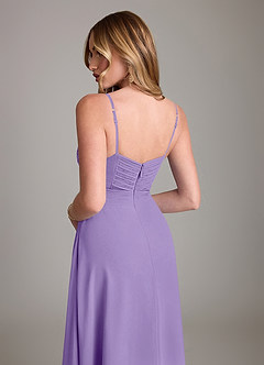 Azazie Terese Bridesmaid Dresses Tahiti A-Line Pleated Chiffon Dress image7