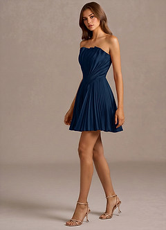 Kaia Navy Mini Dress image5