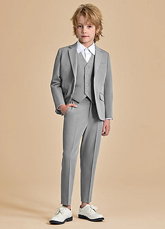 front Oliver Garçons Gris Costume 3 pièces