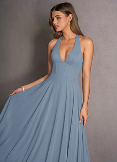 Isabeau Dusty Blue Maxi Dress image5