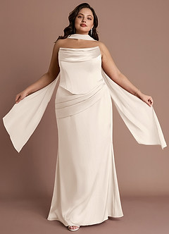 Sorrel Cream Corset Two-Piece Sets image10