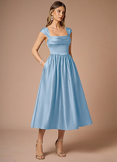 Dana Haze Blue Midi Dress image3