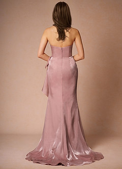 Cressidia Pink Strapless Gown image2