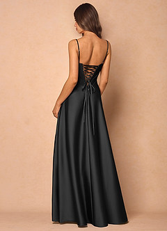 Zoya Black Maxi Dress image2