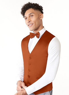 front Matte Satin Vest