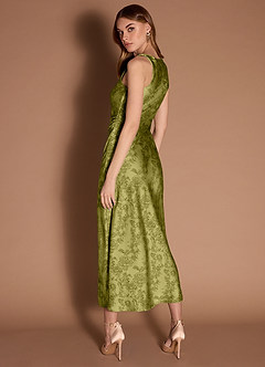 Gelina Moss Navy Maxi Dress image7