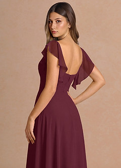 suknia Wino Midi Leilani image6