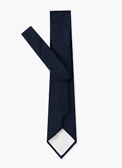 front Jacquard Skinny Tie