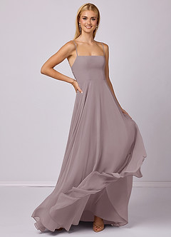 Barbie ♥ Azazie Bridesmaid Dresses Dusk A-Line Chiffon Dress image3