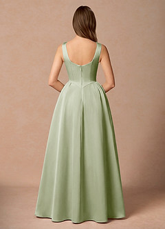 Casey Verde Chiaro Maxi vestito image2