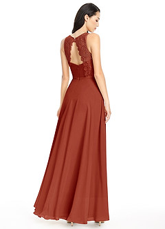 azazie bridesmaid dresses frederica dress rust navy colors jade dark gowns