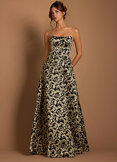 Eowyn Black Maxi Dress image1