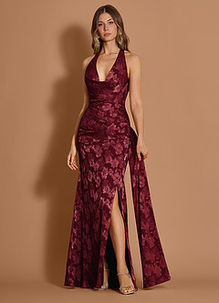 Estee Wine Maxi Dress image3