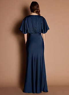 Lavinia Navy Dress image3