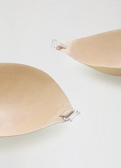 front Halbunsichtbare Push-up-Brustwarzen-Pasties – Atmungsaktives 8-Loch-Gewebe