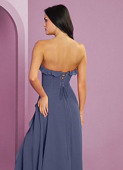 Barbie ♥ Azazie Bridesmaid Dresses Stormy A-Line Sweetheart Neckline Chiffon Dress image7