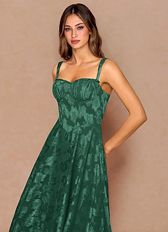 Maxi jurk Sylvie Jagersgroen image5