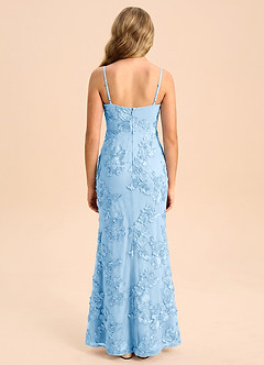 front Azazie Buzzy Junior Formal Dress