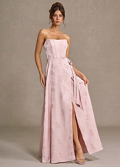 Nebula Soft Pink Maxi Dress image5