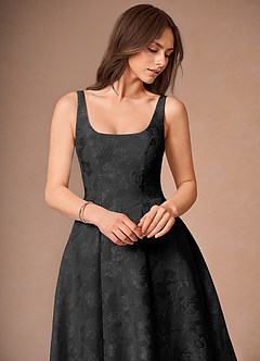 Vestido Negro Midi Briac image7