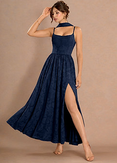Orienne Navy Maxi Dress image3