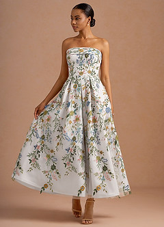 Evangeline White Maxi Dress image5